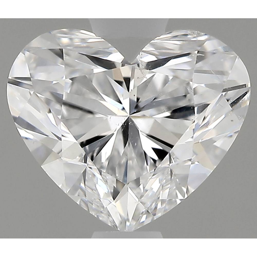 1.00 Carat Heart Loose Diamond, D, SI1, Ideal, GIA Certified