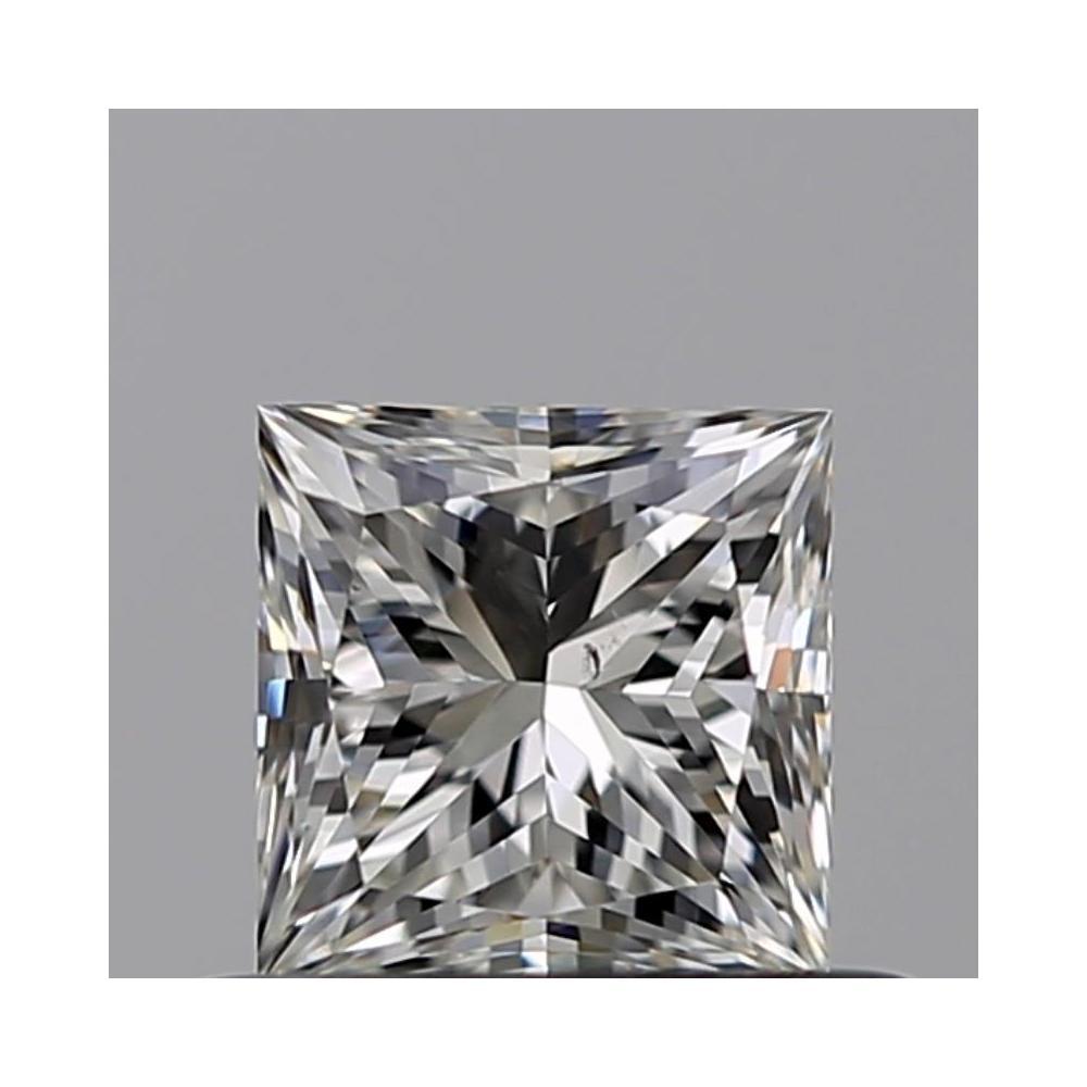 0.51 Carat Princess Loose Diamond, I, VS2, Excellent, GIA Certified
