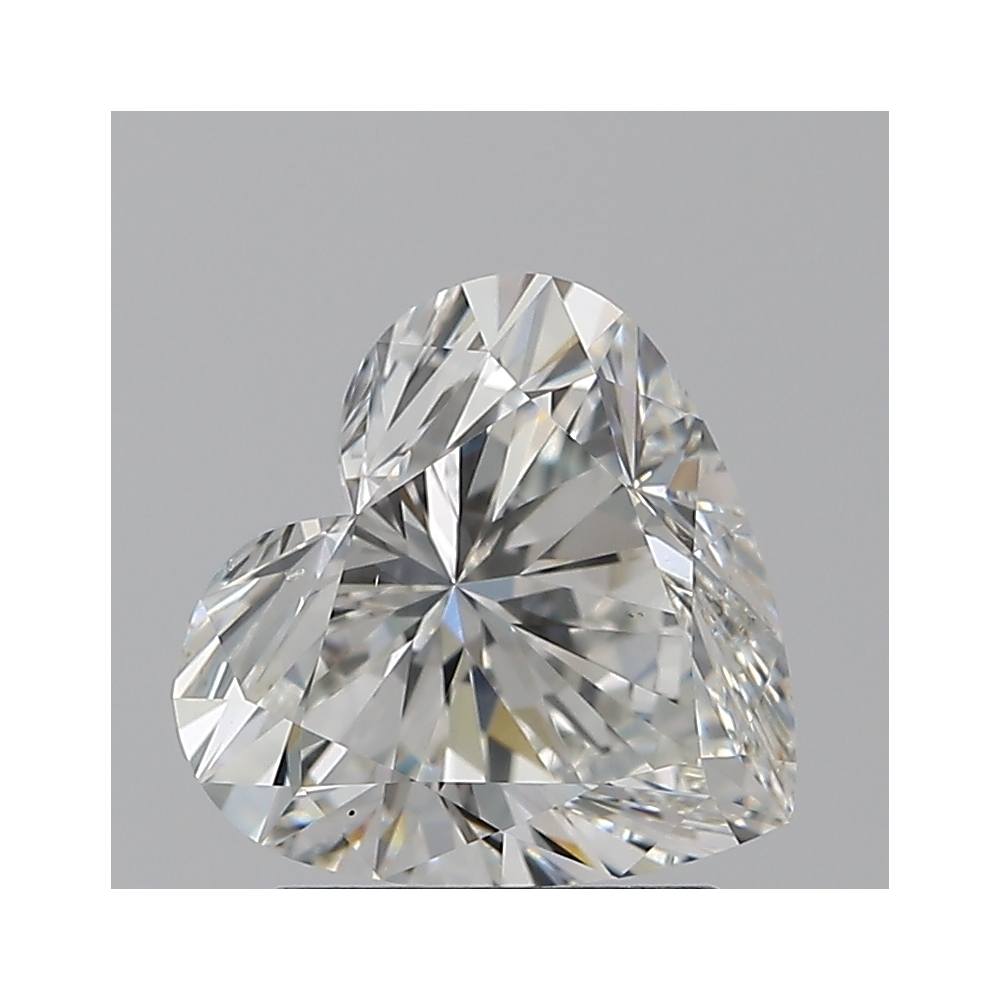 1.51 Carat Heart Loose Diamond, G, VS2, Super Ideal, GIA Certified