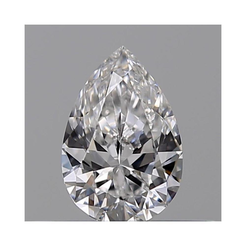 0.31 Carat Pear Loose Diamond, D, VS1, Ideal, GIA Certified
