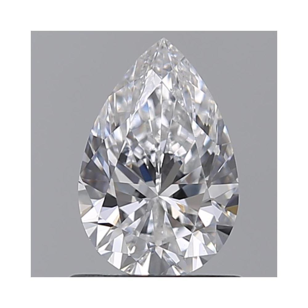 0.80 Carat Pear Loose Diamond, D, VS2, Ideal, GIA Certified