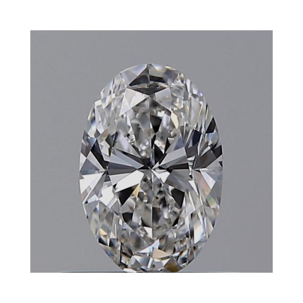 0.62 Carat Oval Loose Diamond, F, IF, Ideal, GIA Certified