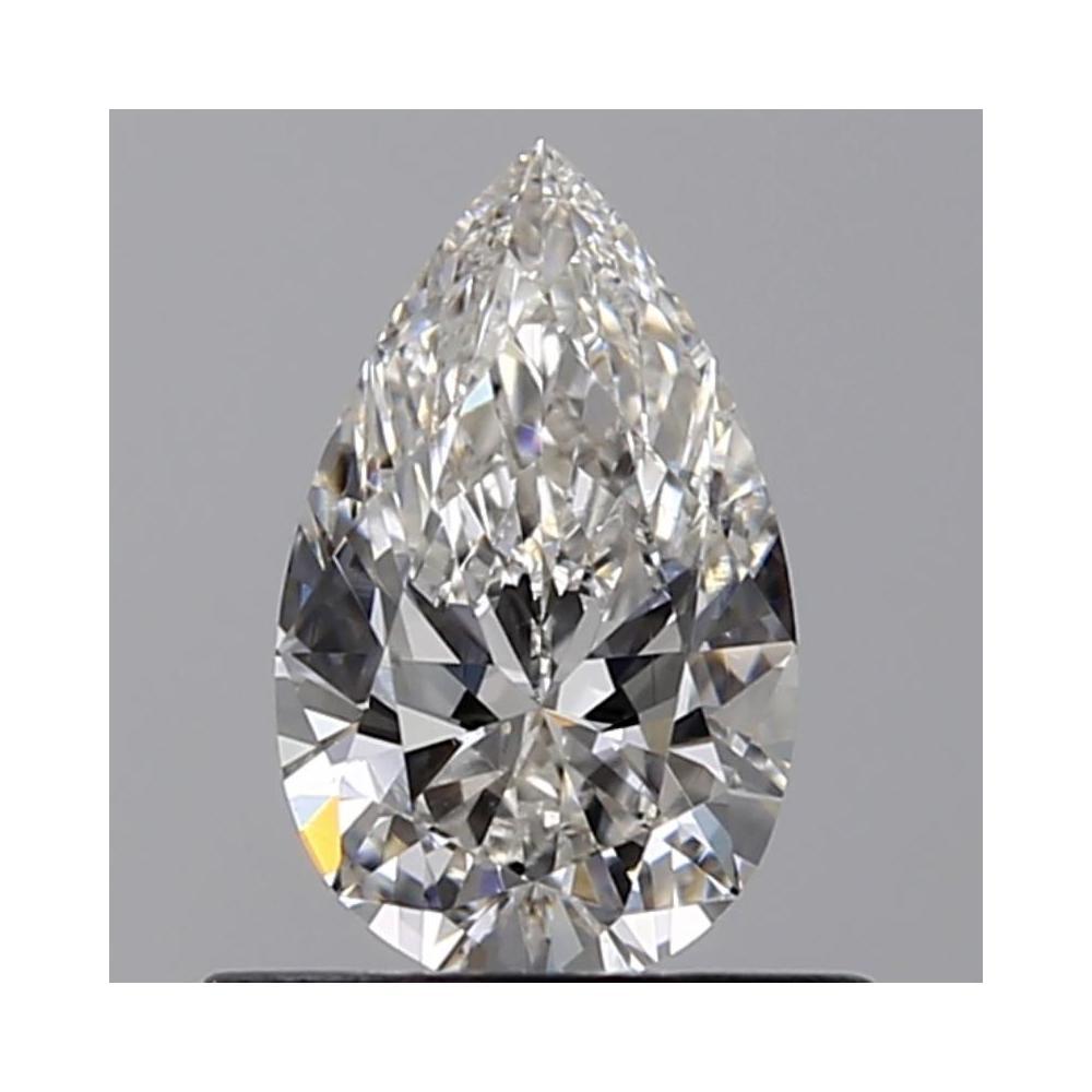 0.61 Carat Pear Loose Diamond, G, VS2, Ideal, GIA Certified