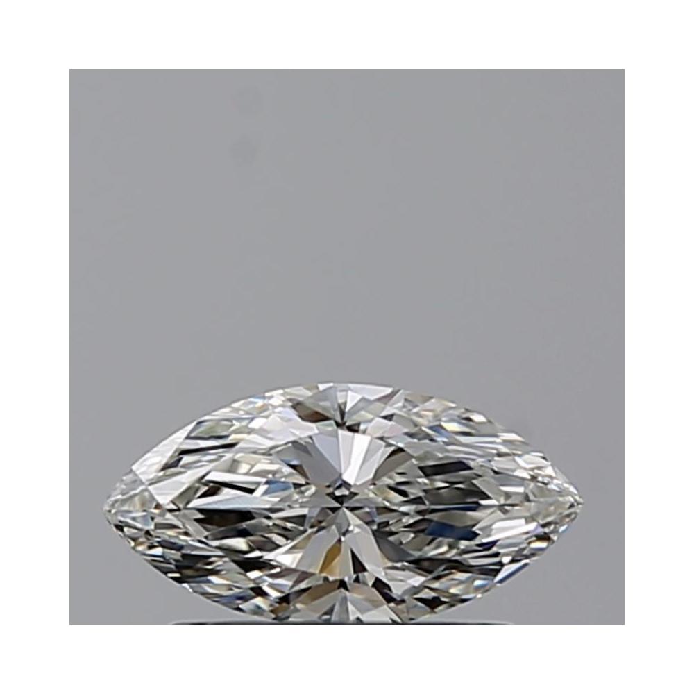 0.51 Carat Marquise Loose Diamond, H, VS1, Ideal, GIA Certified | Thumbnail