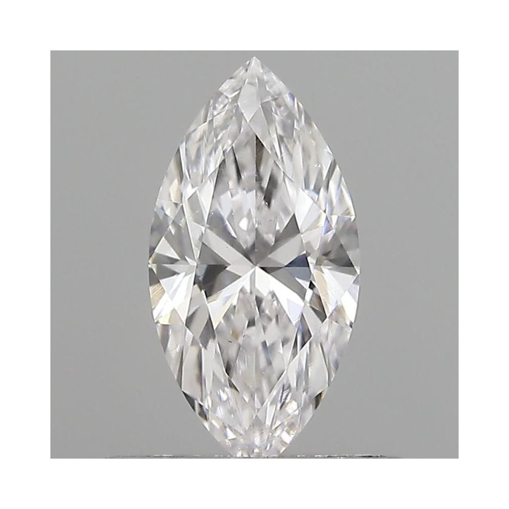 0.50 Carat Marquise Loose Diamond, D, VS2, Excellent, GIA Certified