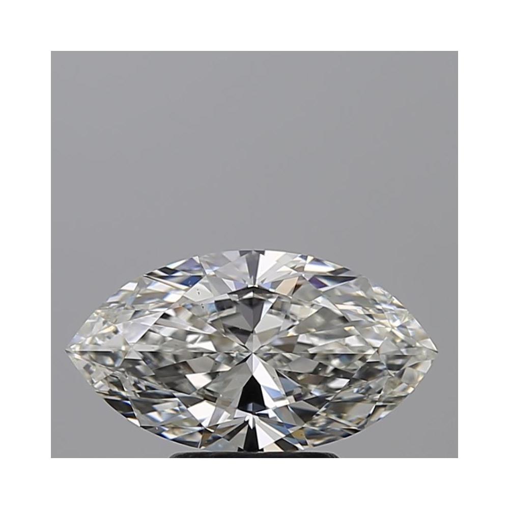 2.00 Carat Marquise Loose Diamond, H, SI1, Super Ideal, GIA Certified | Thumbnail