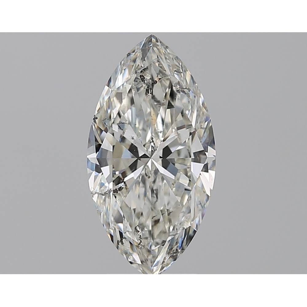 3.01 Carat Marquise Loose Diamond, I, SI2, Super Ideal, GIA Certified | Thumbnail