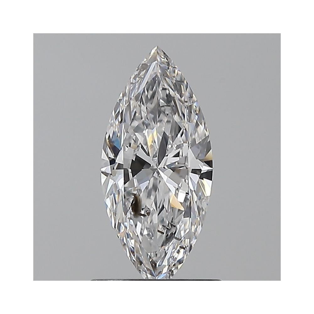 1.01 Carat Marquise Loose Diamond, D, SI2, Ideal, GIA Certified | Thumbnail