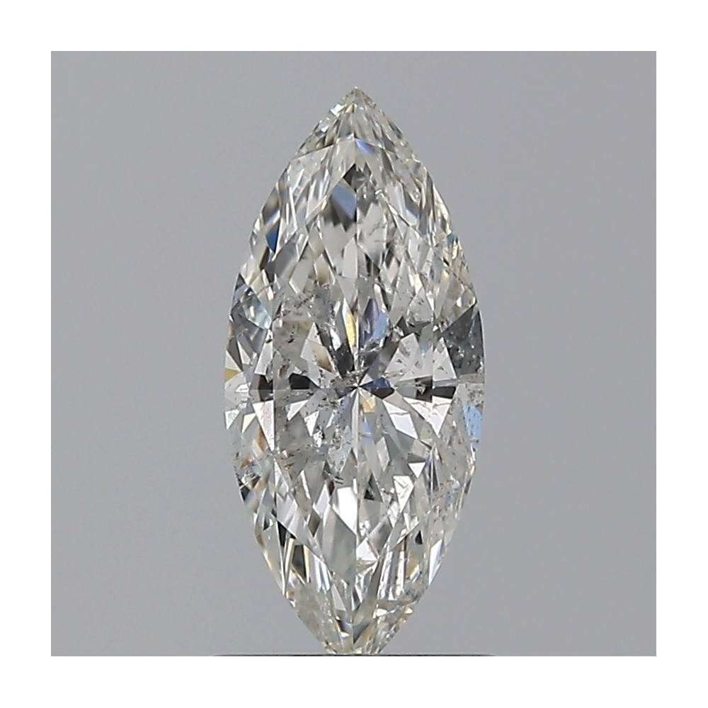 0.90 Carat Marquise Loose Diamond, H, I1, Ideal, GIA Certified