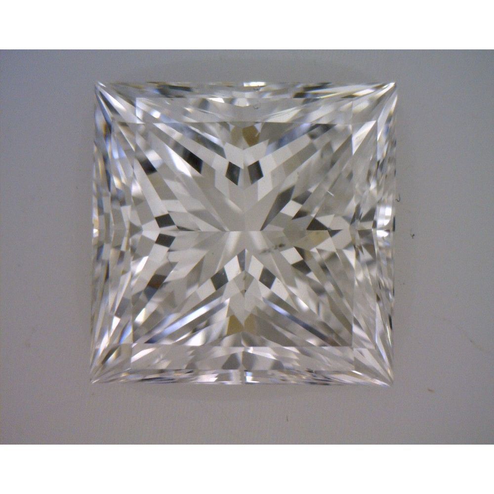 1.90 Carat Princess Loose Diamond, E, SI1, Super Ideal, GIA Certified
