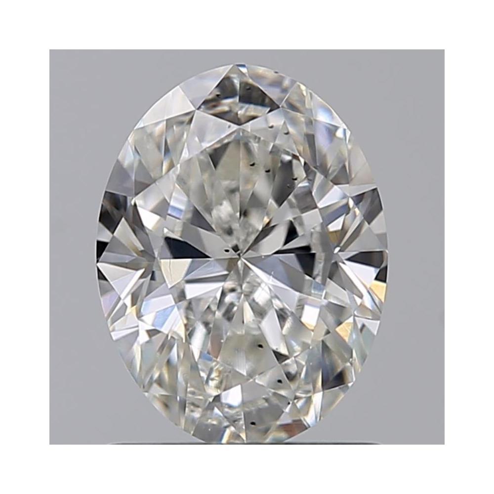 1.00 Carat Oval Loose Diamond, F, SI1, Ideal, GIA Certified