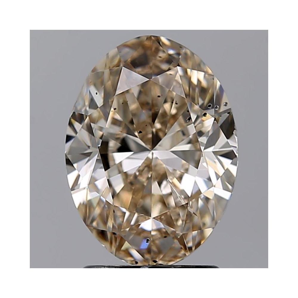 2.01 Carat Oval Loose Diamond, M, SI2, Super Ideal, GIA Certified