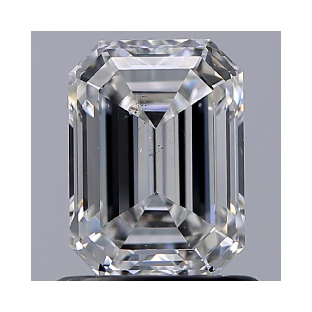 1.03 Carat Emerald Loose Diamond, F, SI1, Ideal, GIA Certified | Thumbnail
