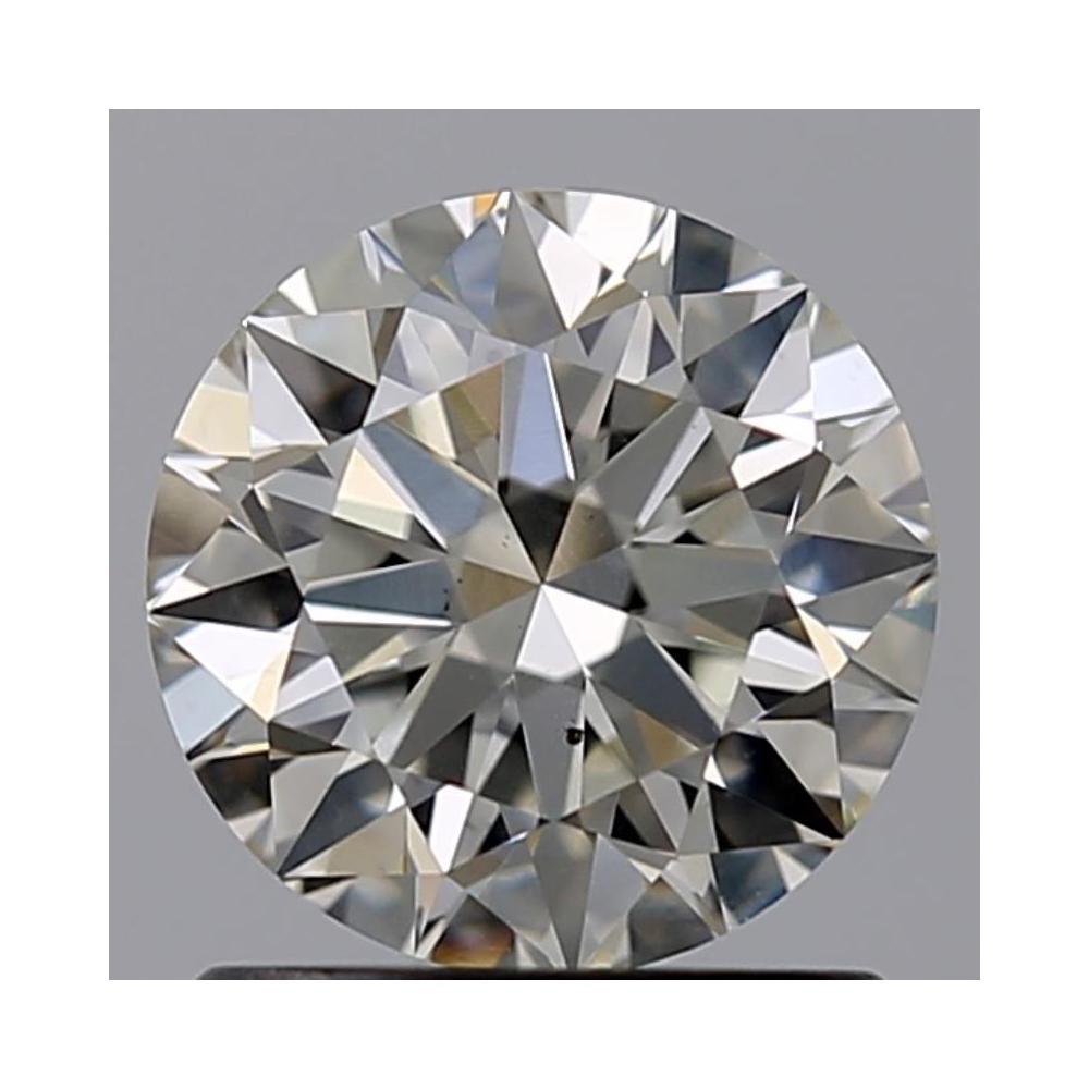 1.01 Carat Round Loose Diamond, J, SI1, Super Ideal, GIA Certified | Thumbnail