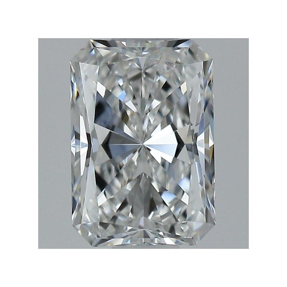 0.50 Carat Radiant Loose Diamond, E, VVS2, Super Ideal, GIA Certified