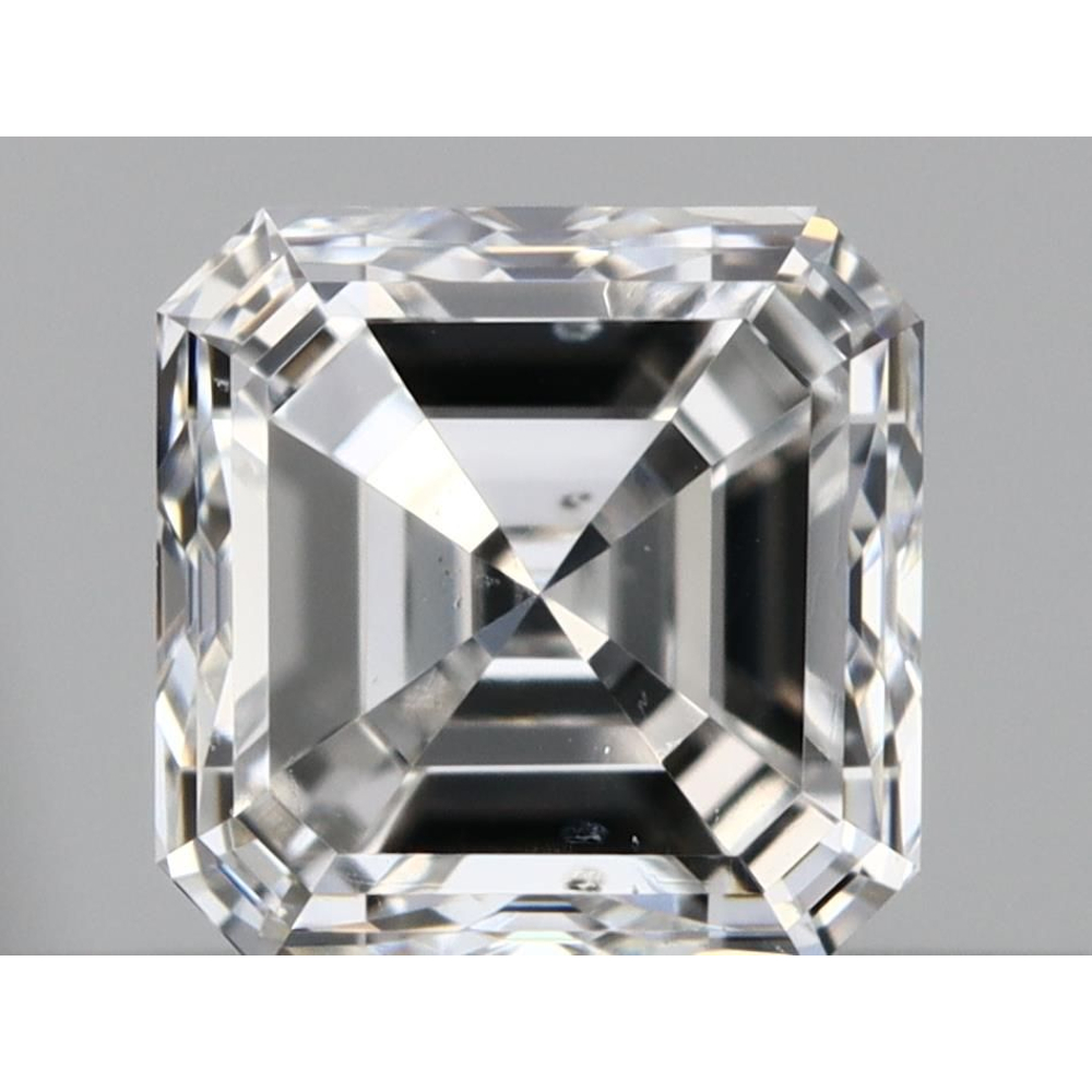 0.30 Carat Asscher Loose Diamond, F, SI1, Ideal, GIA Certified
