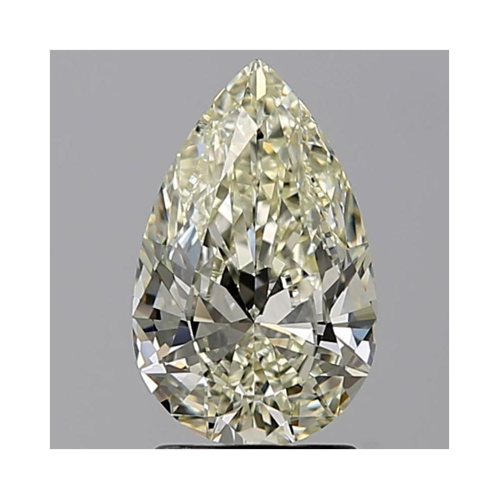 1.51 Carat Pear Loose Diamond, M, VS1, Ideal, GIA Certified | Thumbnail