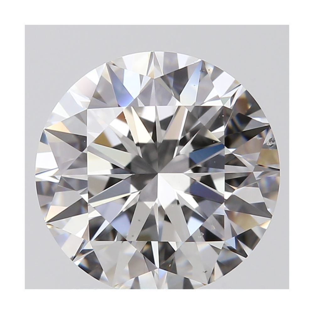 1.50 Carat Round Loose Diamond, F, VS2, Super Ideal, GIA Certified