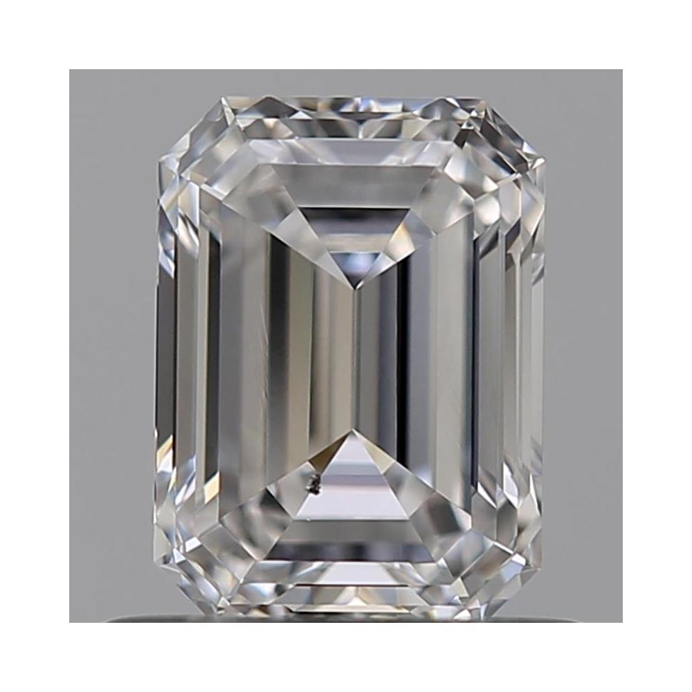 0.73 Carat Emerald Loose Diamond, E, VVS1, Super Ideal, GIA Certified