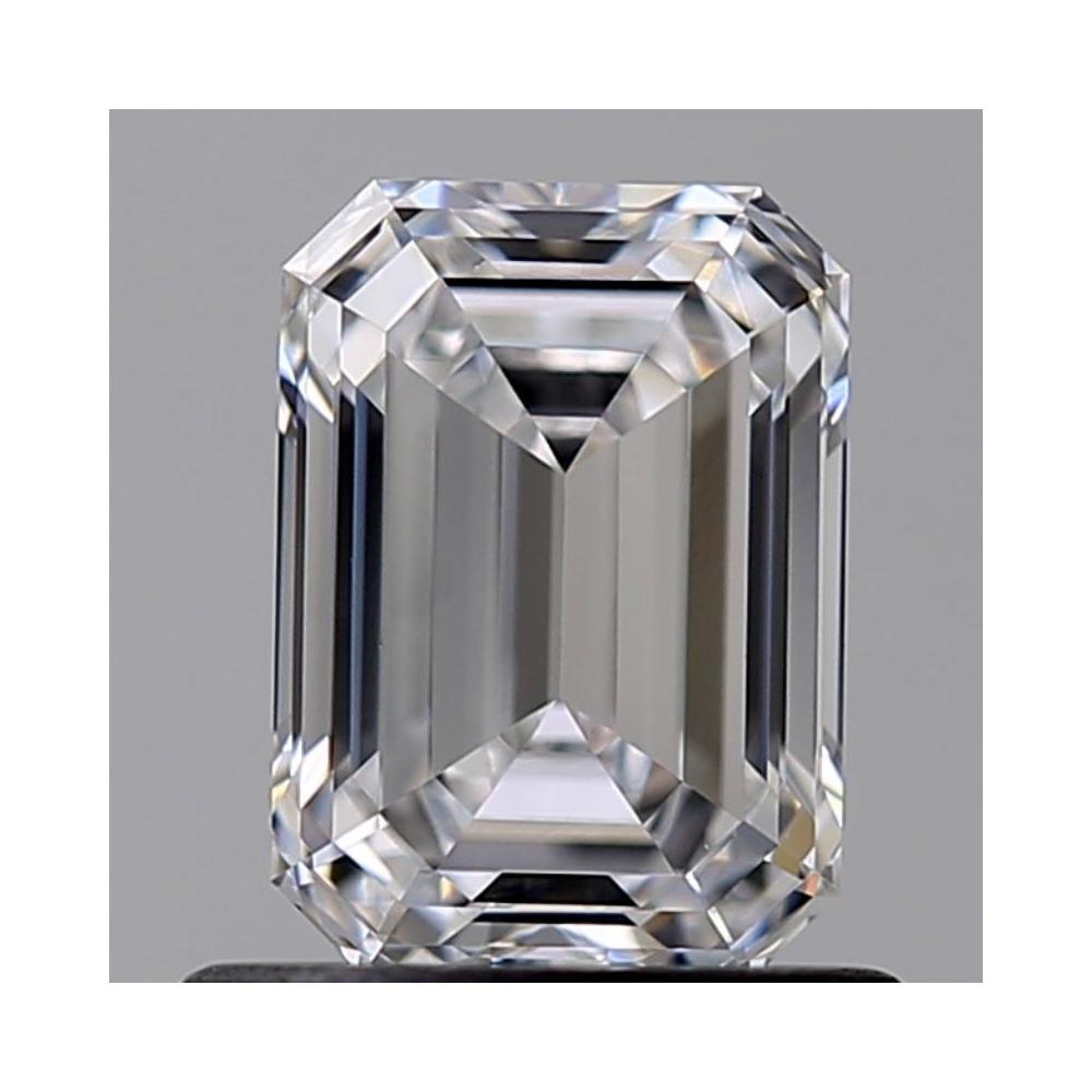 0.81 Carat Emerald Loose Diamond, D, VVS2, Super Ideal, GIA Certified | Thumbnail