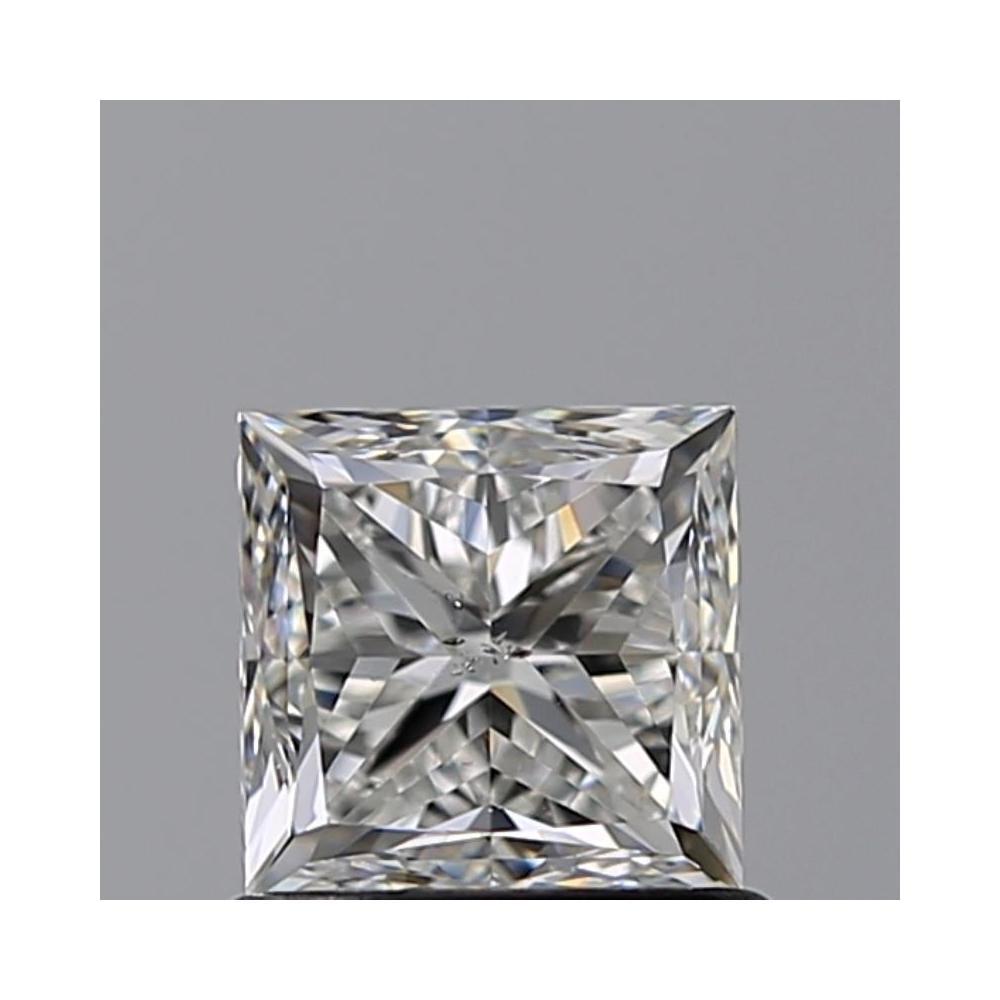 1.00 Carat Princess Loose Diamond, H, SI1, Excellent, GIA Certified | Thumbnail