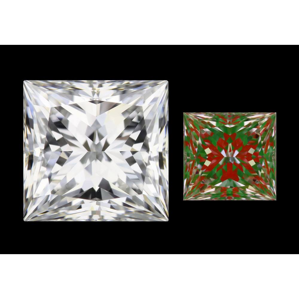 1.21 Carat Princess Loose Diamond, F, VS1, Super Ideal, GIA Certified | Thumbnail