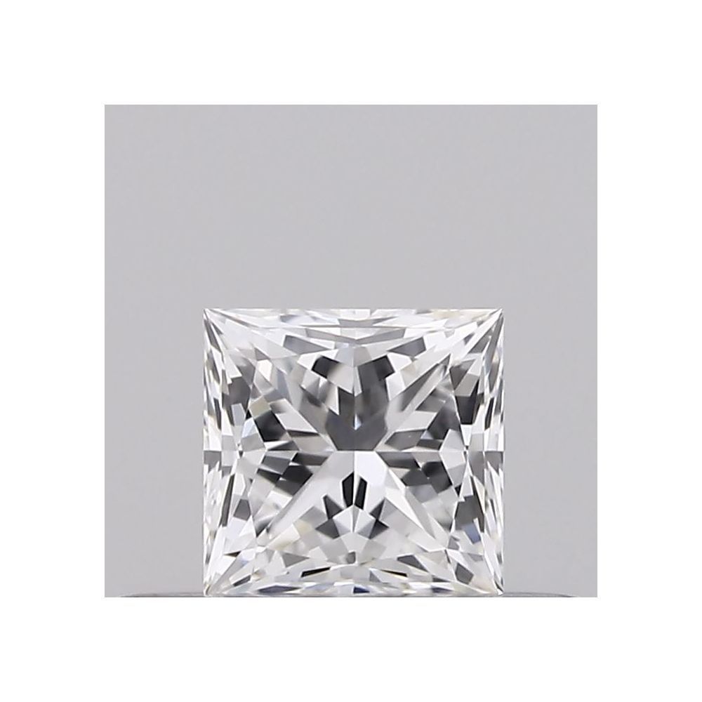 0.32 Carat Princess Loose Diamond, E, VVS2, Ideal, GIA Certified