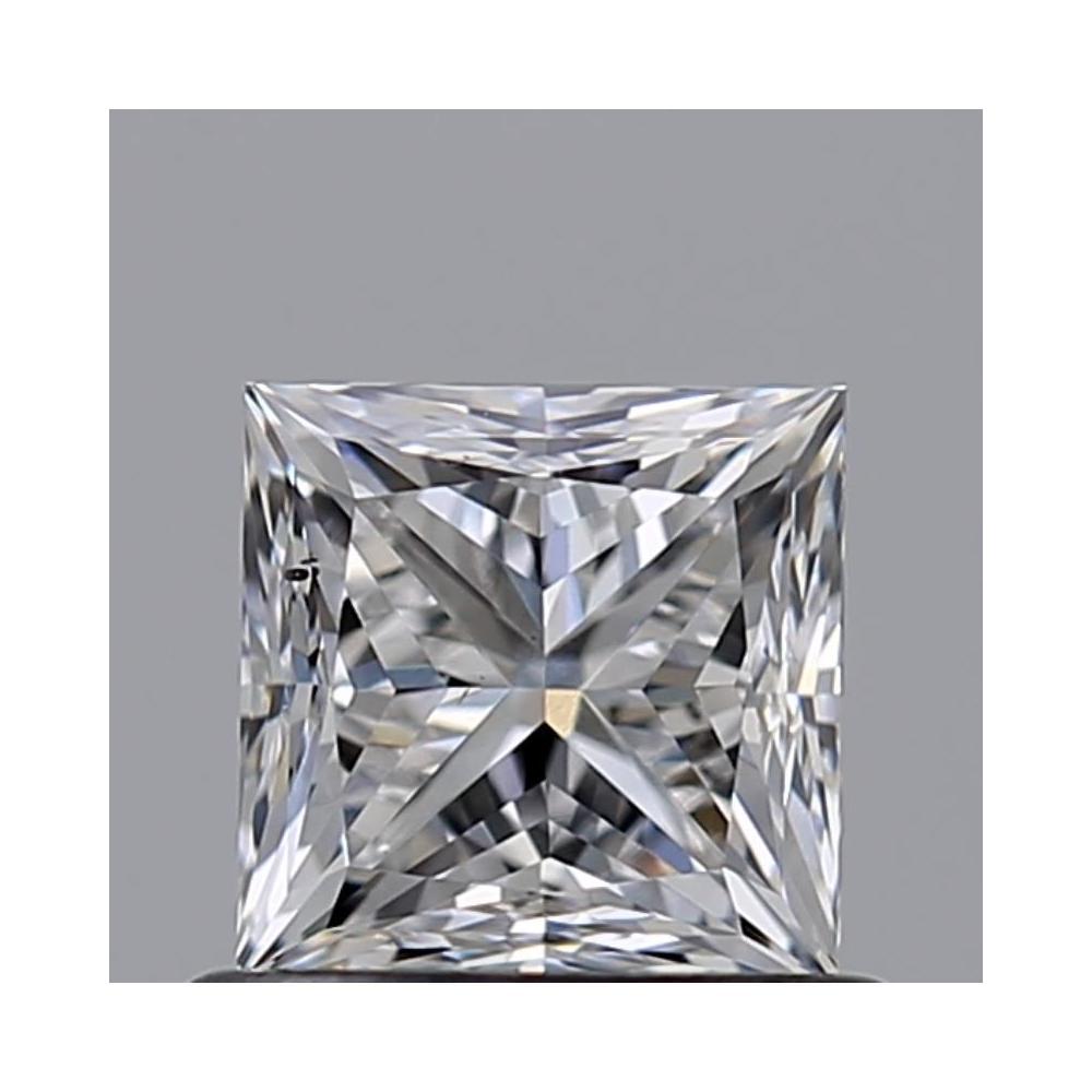 0.71 Carat Princess Loose Diamond, E, VS2, Very Good, GIA Certified