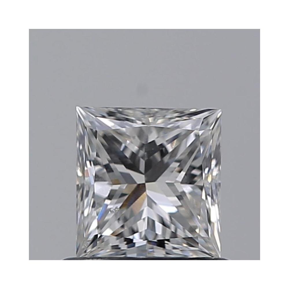 0.61 Carat Princess Loose Diamond, G, SI1, Super Ideal, GIA Certified