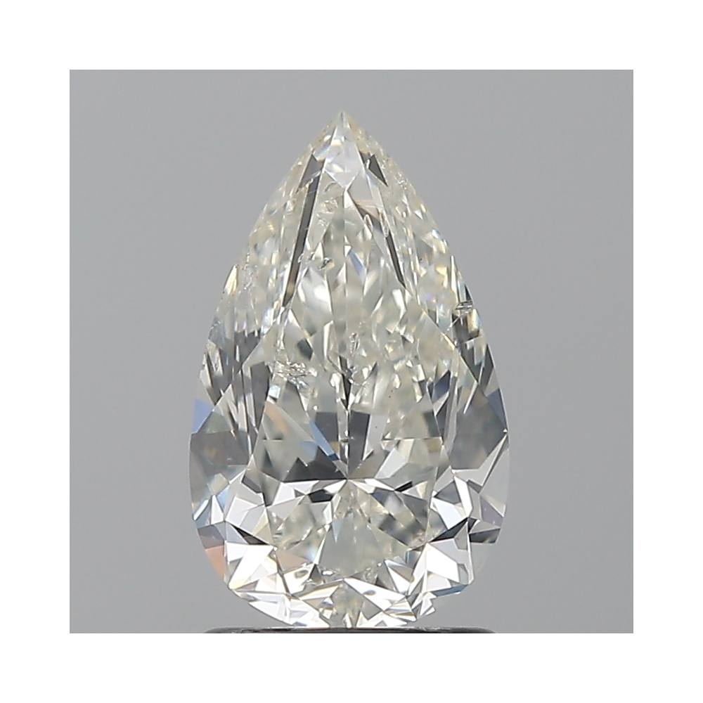 1.50 Carat Pear Loose Diamond, J, SI2, Ideal, GIA Certified | Thumbnail