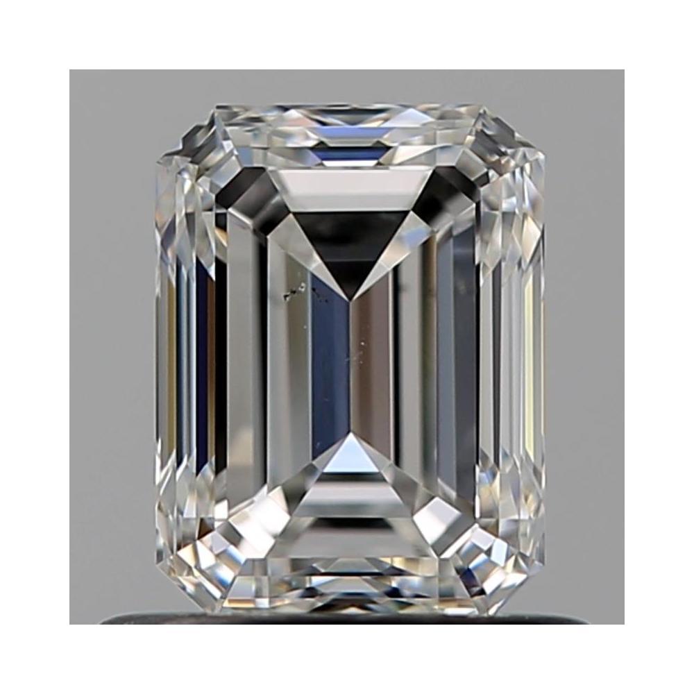 0.81 Carat Emerald Loose Diamond, F, VS1, Ideal, GIA Certified