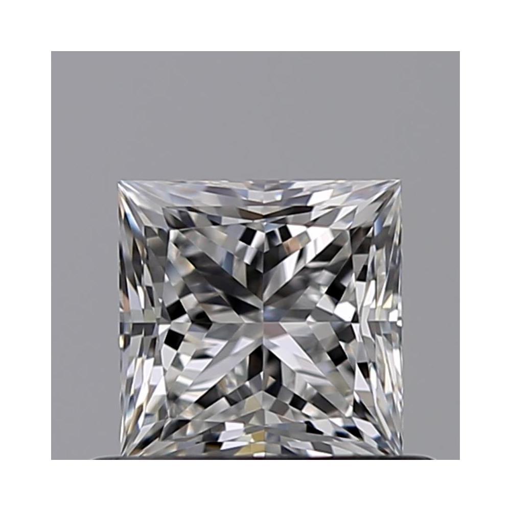 0.54 Carat Princess Loose Diamond, G, VVS2, Super Ideal, GIA Certified | Thumbnail