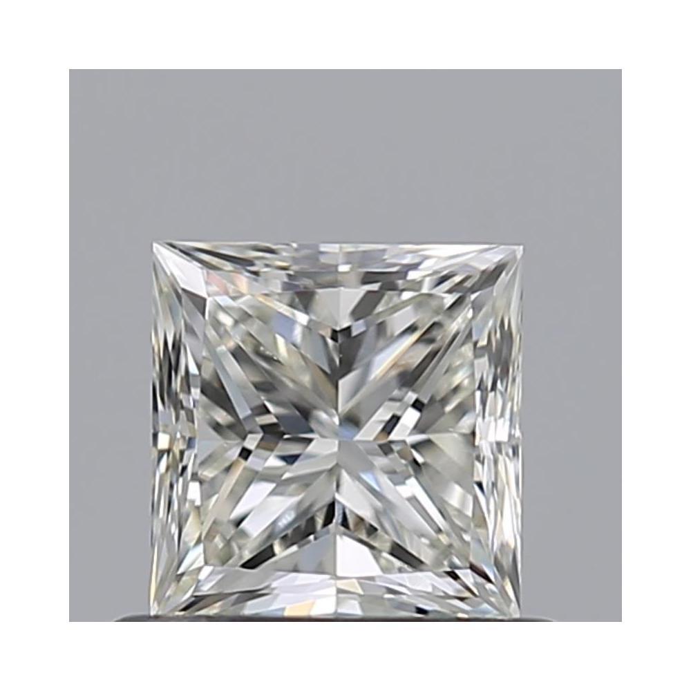 0.60 Carat Princess Loose Diamond, J, VS1, Excellent, GIA Certified | Thumbnail