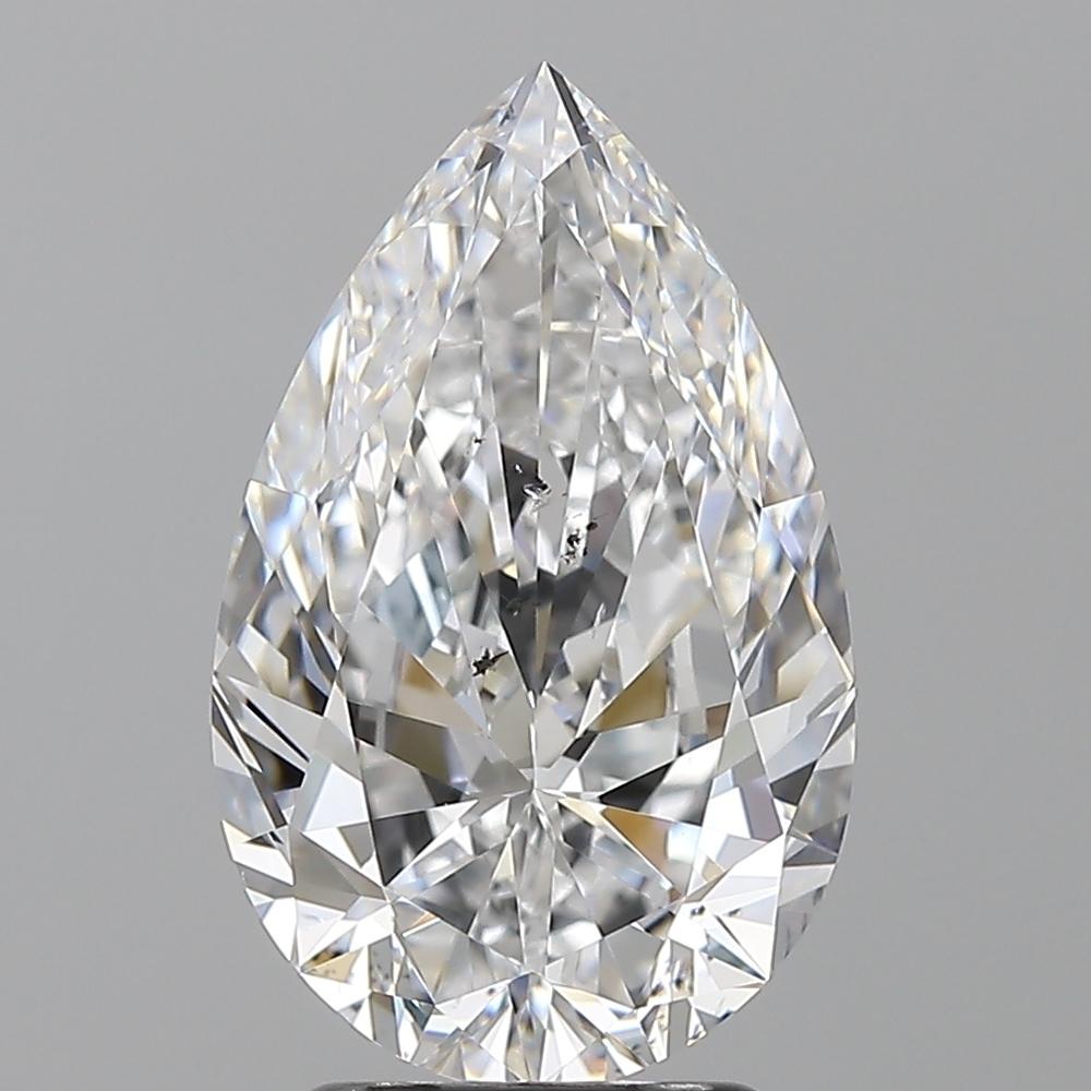 3.01 Carat Pear Loose Diamond, D, SI1, Super Ideal, GIA Certified