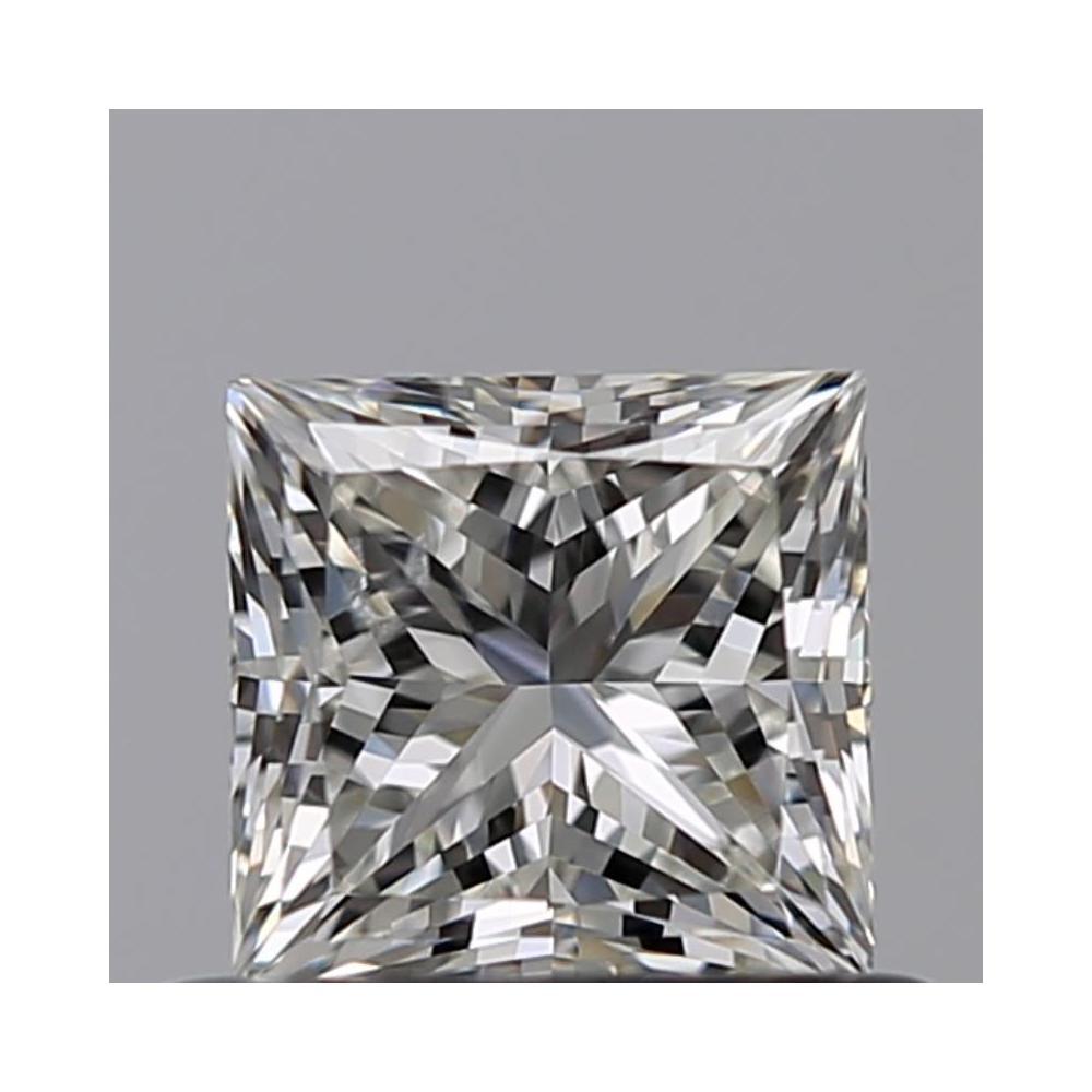 0.51 Carat Princess Loose Diamond, H, SI1, Ideal, GIA Certified | Thumbnail