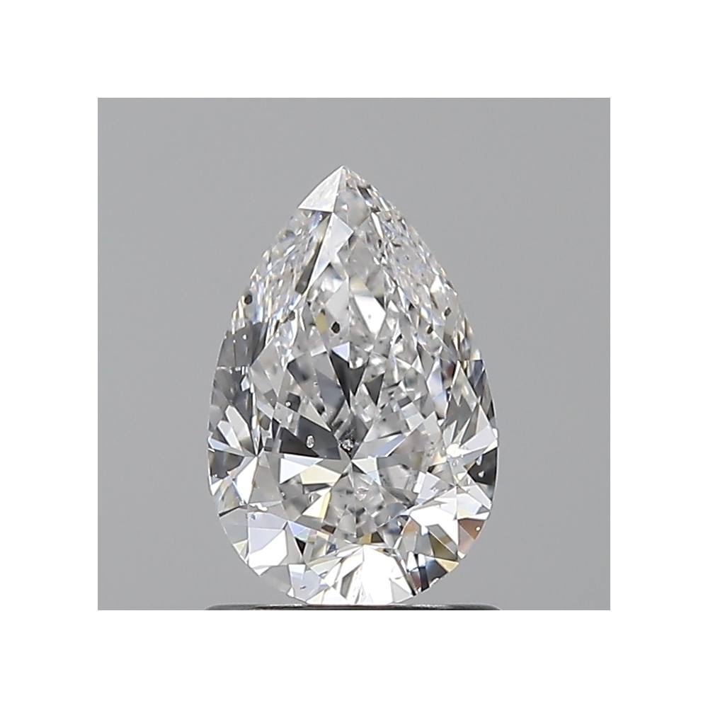 1.00 Carat Pear Loose Diamond, D, SI2, Ideal, GIA Certified
