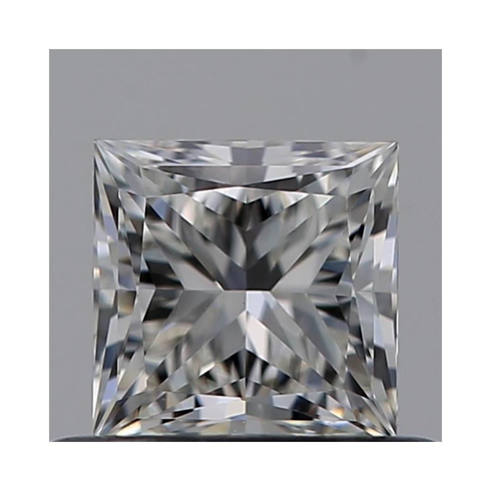 0.52 Carat Princess Loose Diamond, I, VVS2, Super Ideal, GIA Certified | Thumbnail