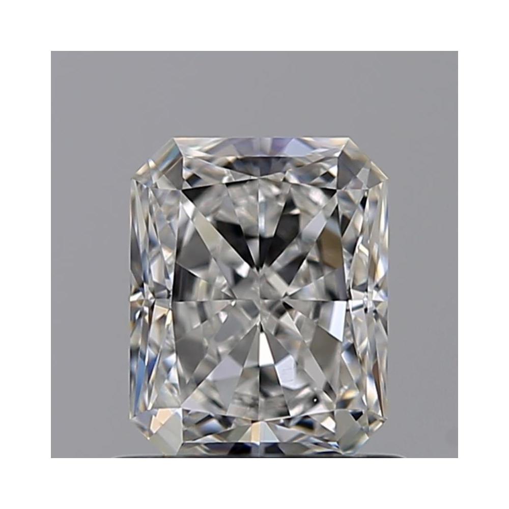 0.82 Carat Radiant Loose Diamond, F, VS2, Super Ideal, GIA Certified