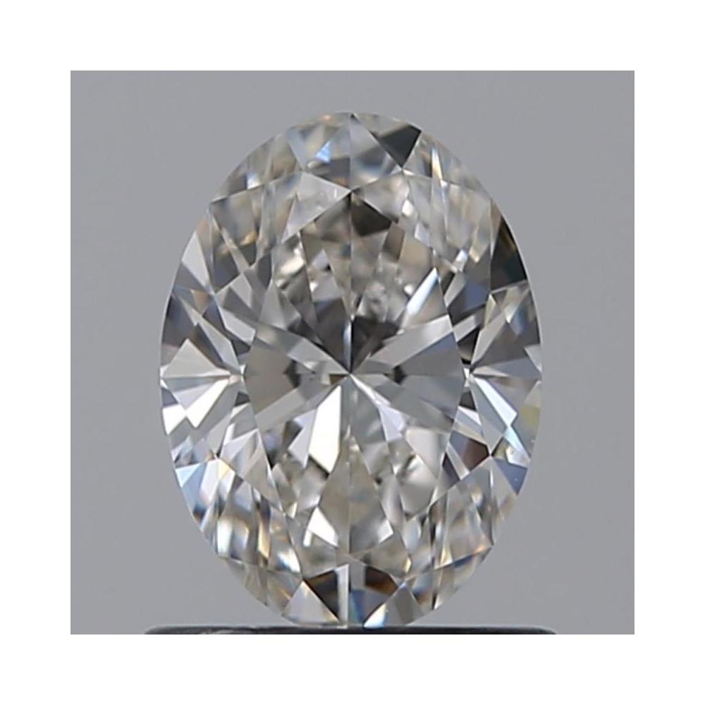 0.70 Carat Oval Loose Diamond, I, VVS2, Ideal, GIA Certified | Thumbnail