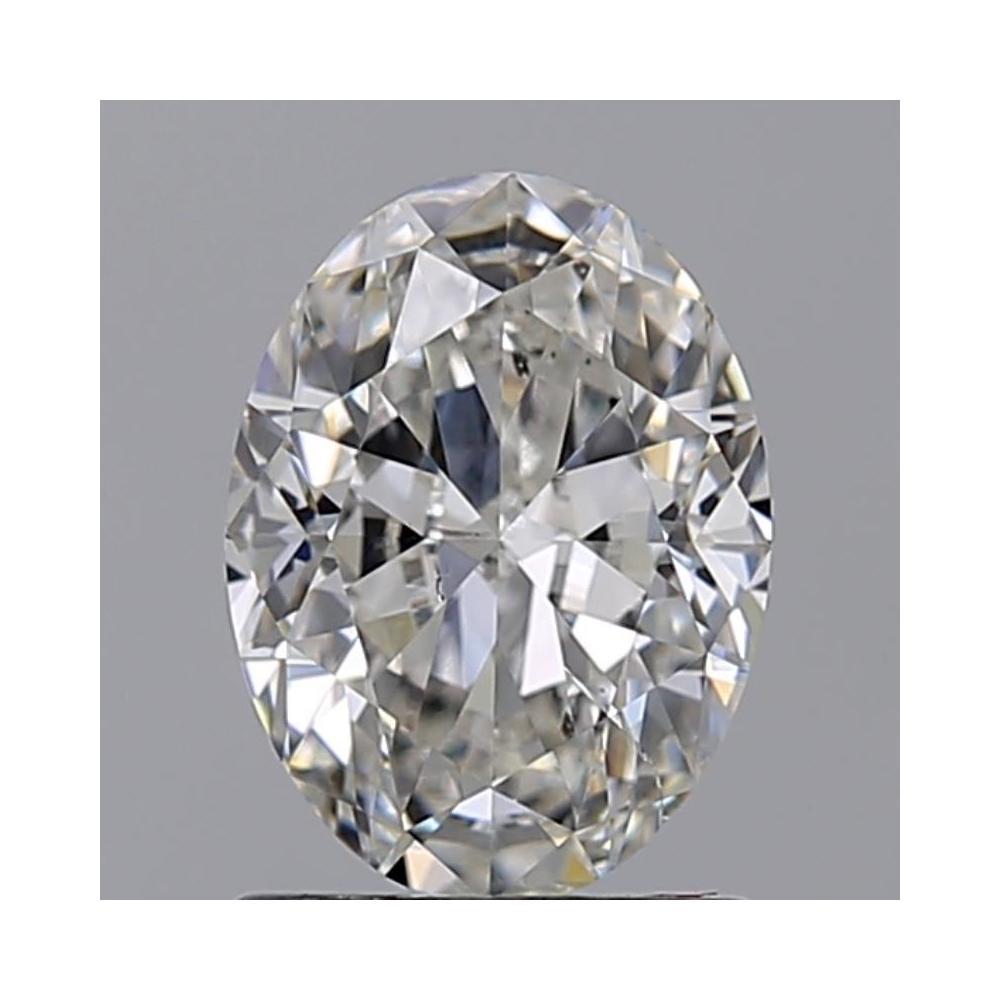 1.00 Carat Oval Loose Diamond, G, SI2, Super Ideal, GIA Certified