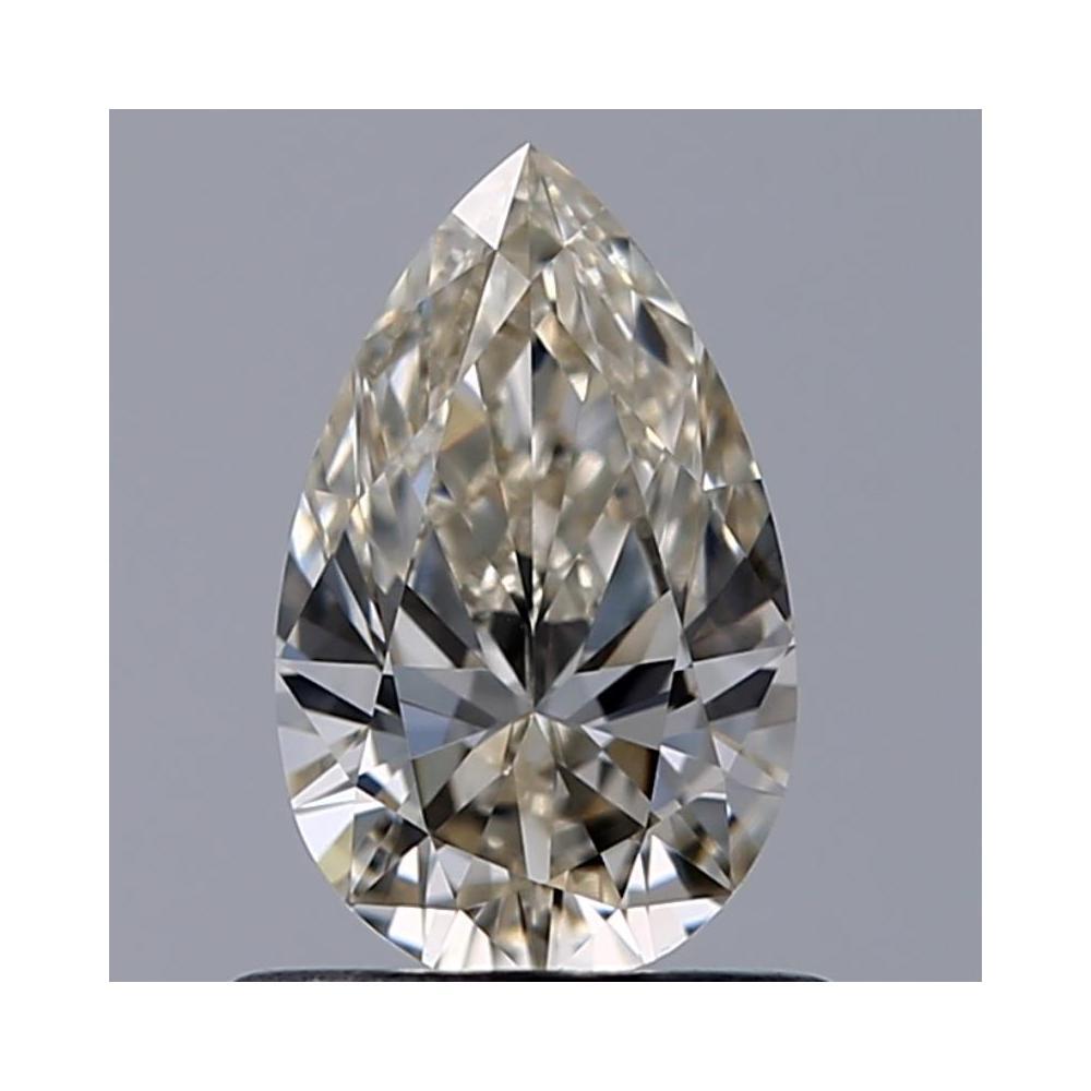 0.60 Carat Pear Loose Diamond, K, VS1, Ideal, GIA Certified