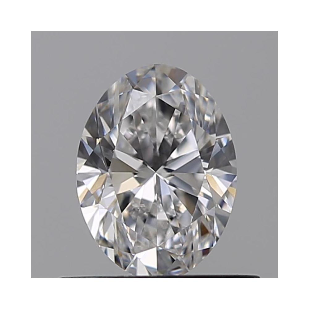 0.60 Carat Oval Loose Diamond, D, VS1, Ideal, GIA Certified | Thumbnail