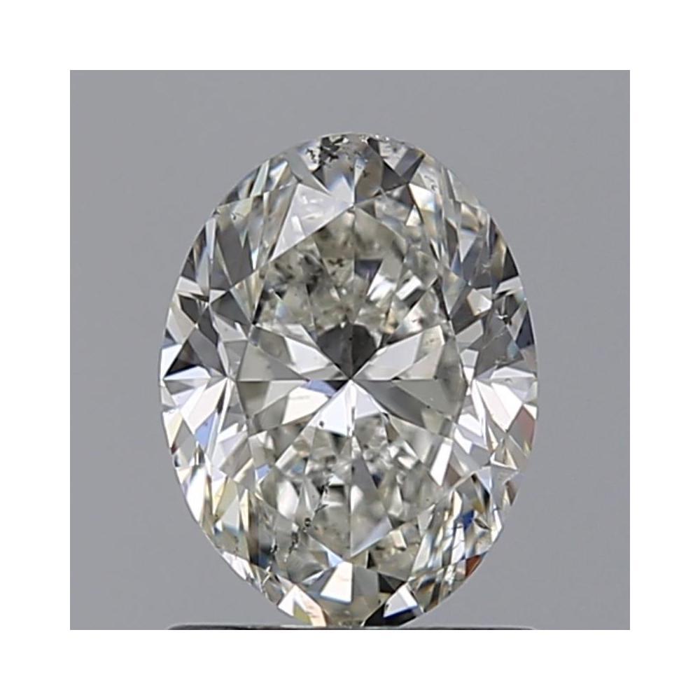1.00 Carat Oval Loose Diamond, I, SI1, Excellent, GIA Certified