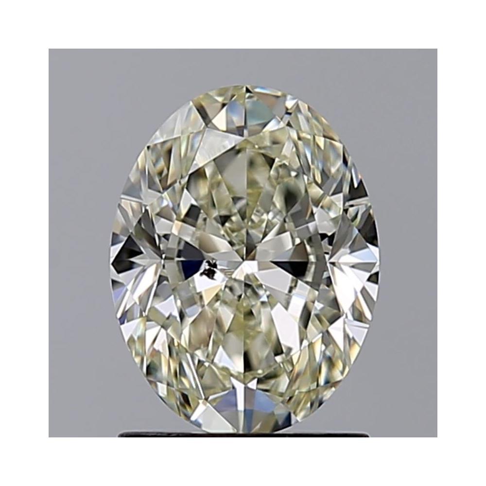 1.50 Carat Oval Loose Diamond, L, SI2, Super Ideal, GIA Certified | Thumbnail