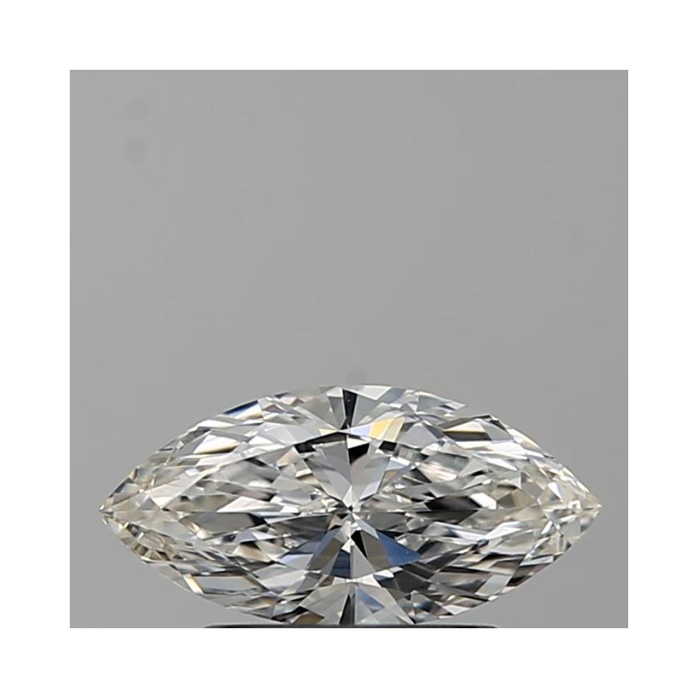 0.65 Carat Marquise Loose Diamond, E, VVS2, Ideal, GIA Certified | Thumbnail