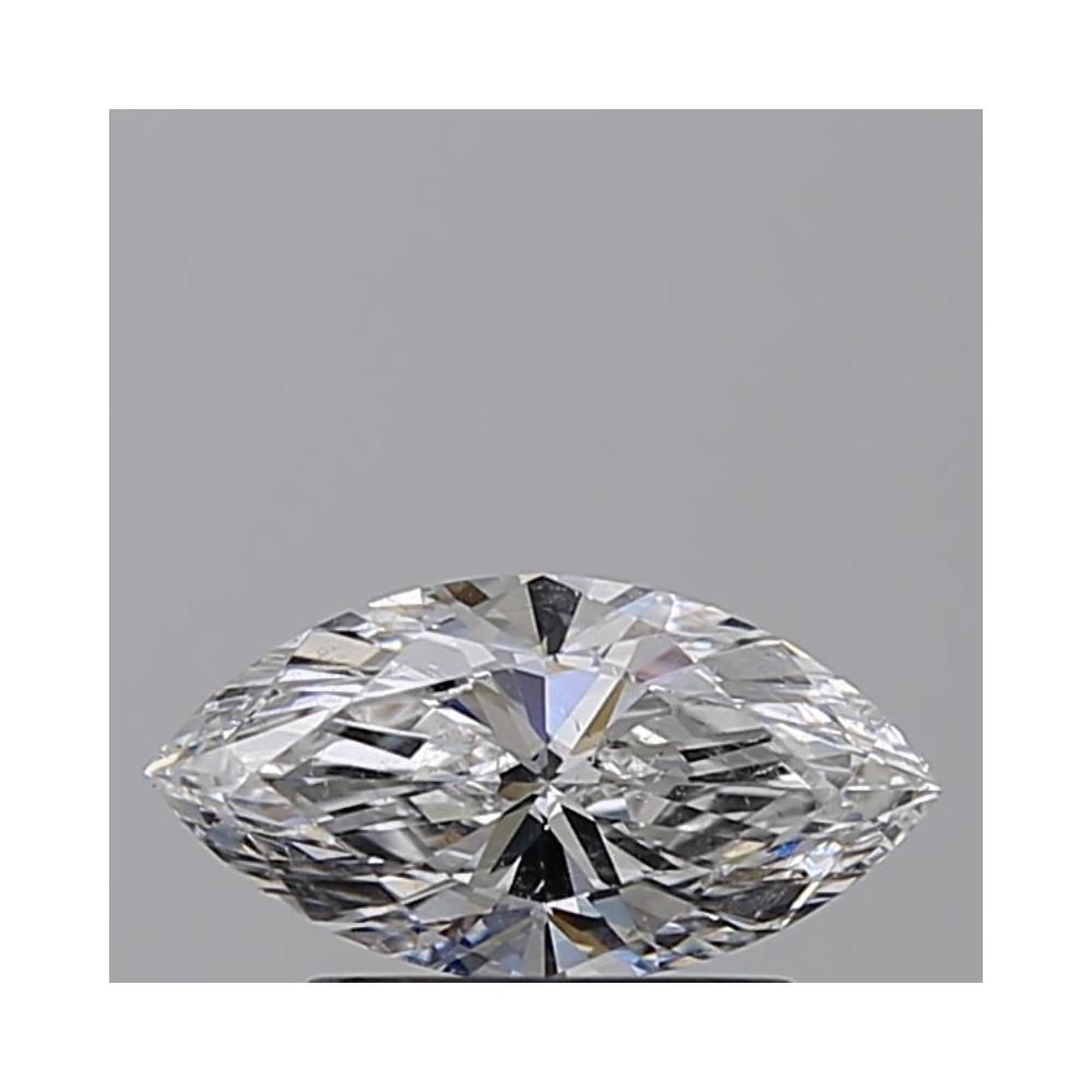 0.84 Carat Marquise Loose Diamond, D, SI2, Super Ideal, GIA Certified