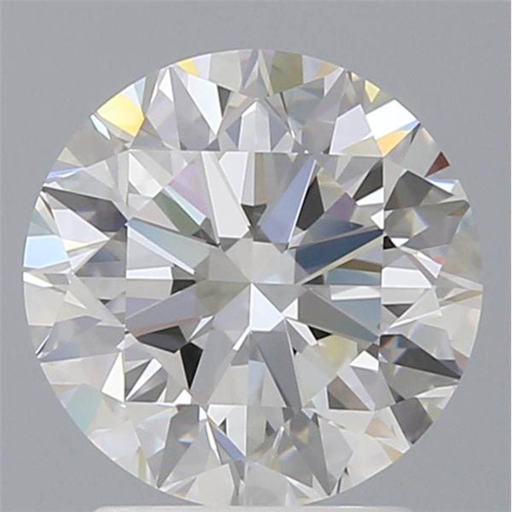 2.01 Carat Round Loose Diamond, H, VVS2, Excellent, GIA Certified