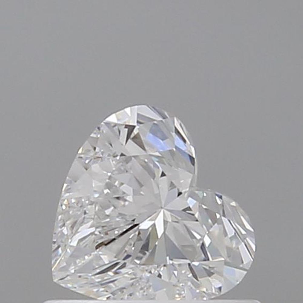 0.50 Carat Heart Loose Diamond, E, VS2, Ideal, GIA Certified | Thumbnail