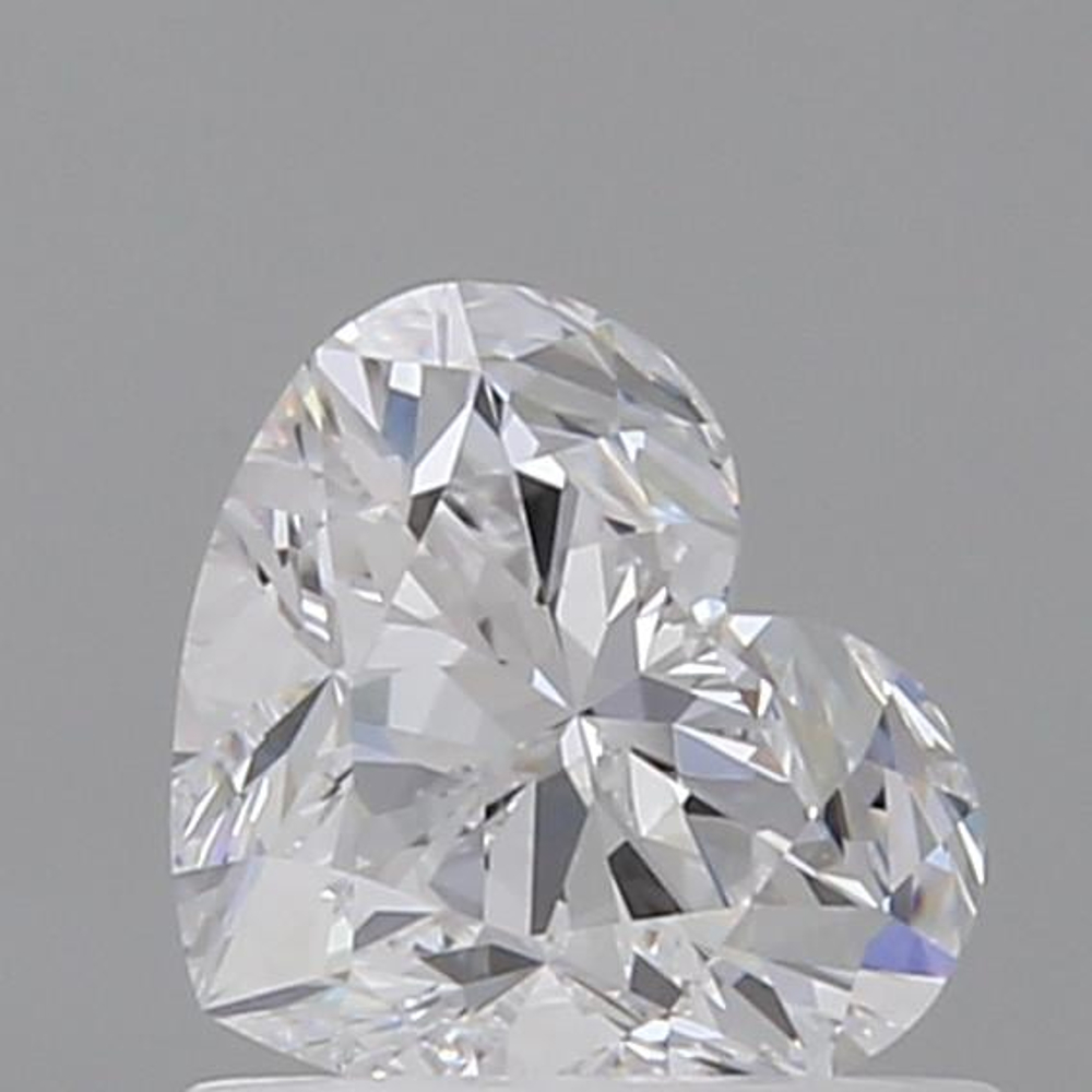 0.80 Carat Heart Loose Diamond, D, VVS2, Super Ideal, GIA Certified