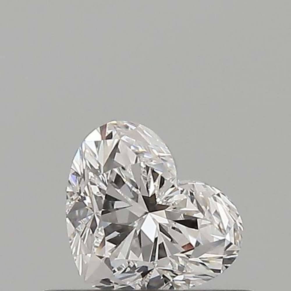 0.50 Carat Heart Loose Diamond, G, VVS2, Super Ideal, GIA Certified | Thumbnail